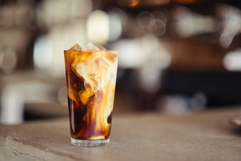 Vegan Iced Coffee for St Patrick's Day