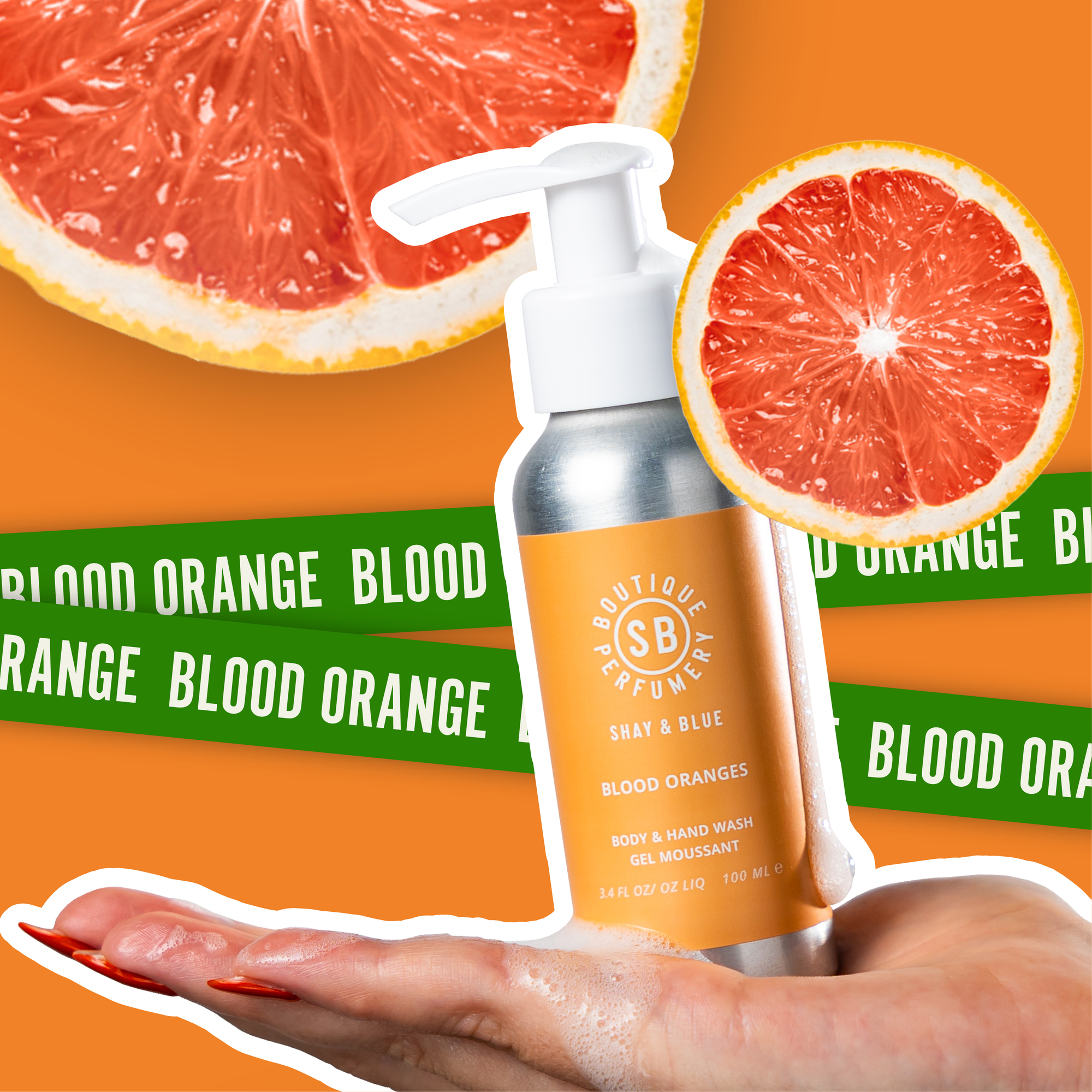 Blood Oranges Hand & Body Wash 100ml